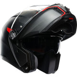 Casco de moto AGV Tourmodular - Frequency - Gunmetal mate/Rojo - XL 211251F2OY00515 