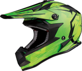 Casco MOOSE RACING FI para jóvenes - Camuflaje Agroid - MIPS® - Amarillo/Verde - Pequeño 0111-1523 
