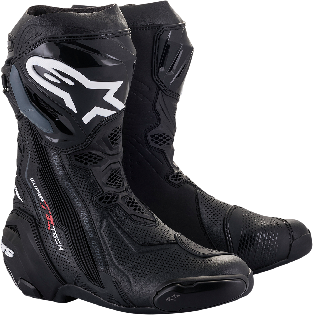 Botas ALPINESTARS Supertech V - Negras - Talla 6.5 EE. UU. / 40 UE 2220121-10-40
