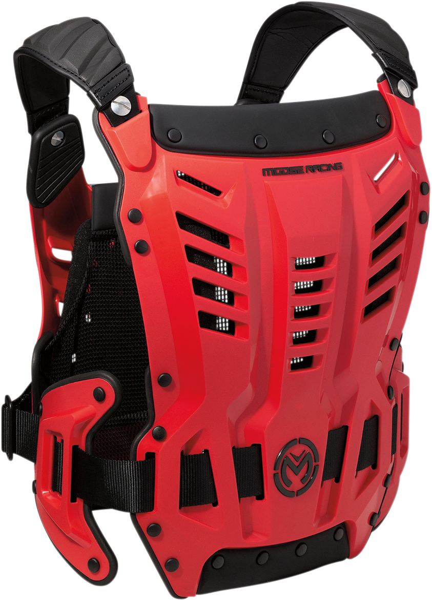 Protector Synapse Lite de MOOSE RACING - Rojo/Negro - M/L 2701-0996 