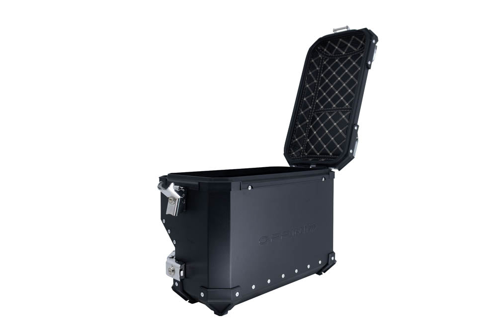 CF Moto 800 MT Touring/Explorer 2025-2026 GPR Tech 38+32L Aluminum Side Cases, Black with Pannier Holders - photo 20