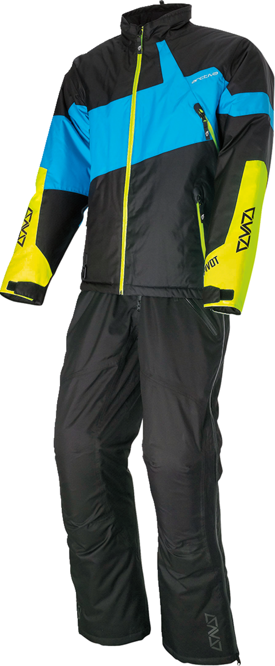Chaqueta ARCTIVA Pivot 6 - Negra/Azul/Alta Visibilidad - Grande 3120-2114 