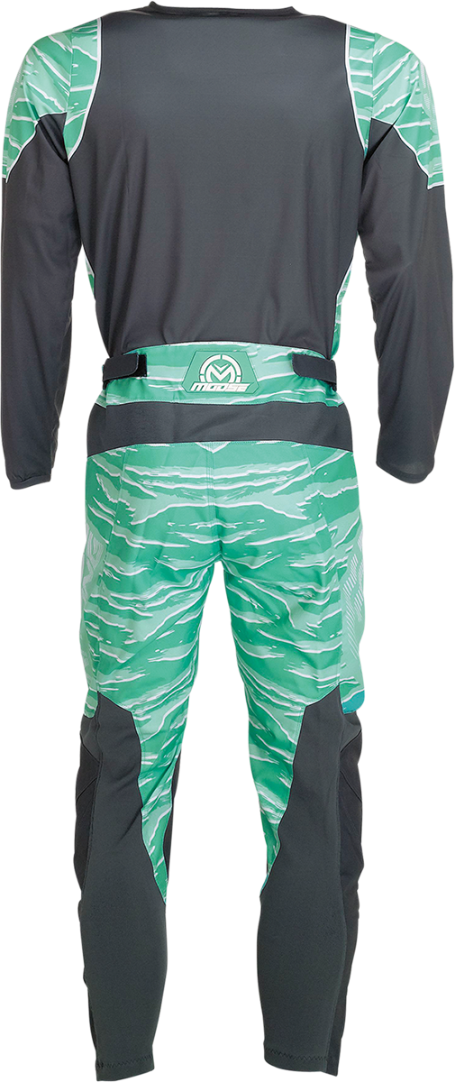 Camiseta de clasificación de MOOSE RACING - Verde azulado/gris - 4XL 2910-6964