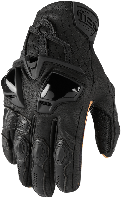 ICON Hypersport™ Short Gloves - Black - Large 3301-3535