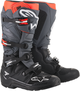 Botas de enduro ALPINESTARS Tech 7 - Negro/Gris - Talla 14 (EE. UU.) 2012114113314