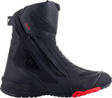 Botas ALPINESTARS RT-7 Drystar® - Negro/Rojo - Talla 10 de EE. UU. / 43 de UE 2443023-13-43