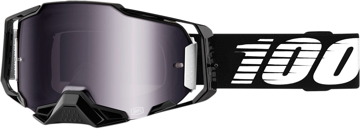 Gafas 100% Armega - Negro - Espejo Flash Plateado 50005-00001