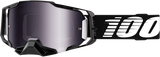 Gafas 100% Armega - Negro - Espejo Flash Plateado 50005-00001