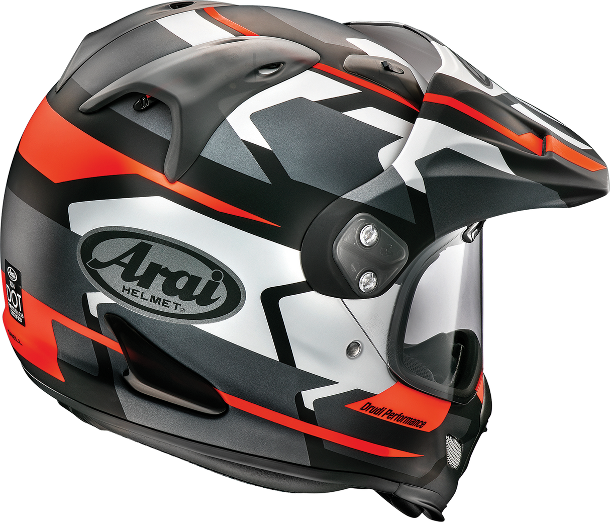 Casco de motocicleta ARAI XD-4 - Depart - Negro/Plateado - Mediano 0140-0240 