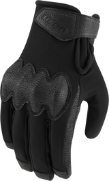 Guantes ICON PDX3™ - Negros - Grandes 3301-4248