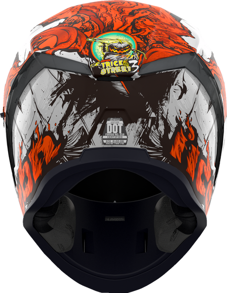ICON Airform™ Motorcycle Helmet - Trick or Street 3 - White - Medium 0101-16249