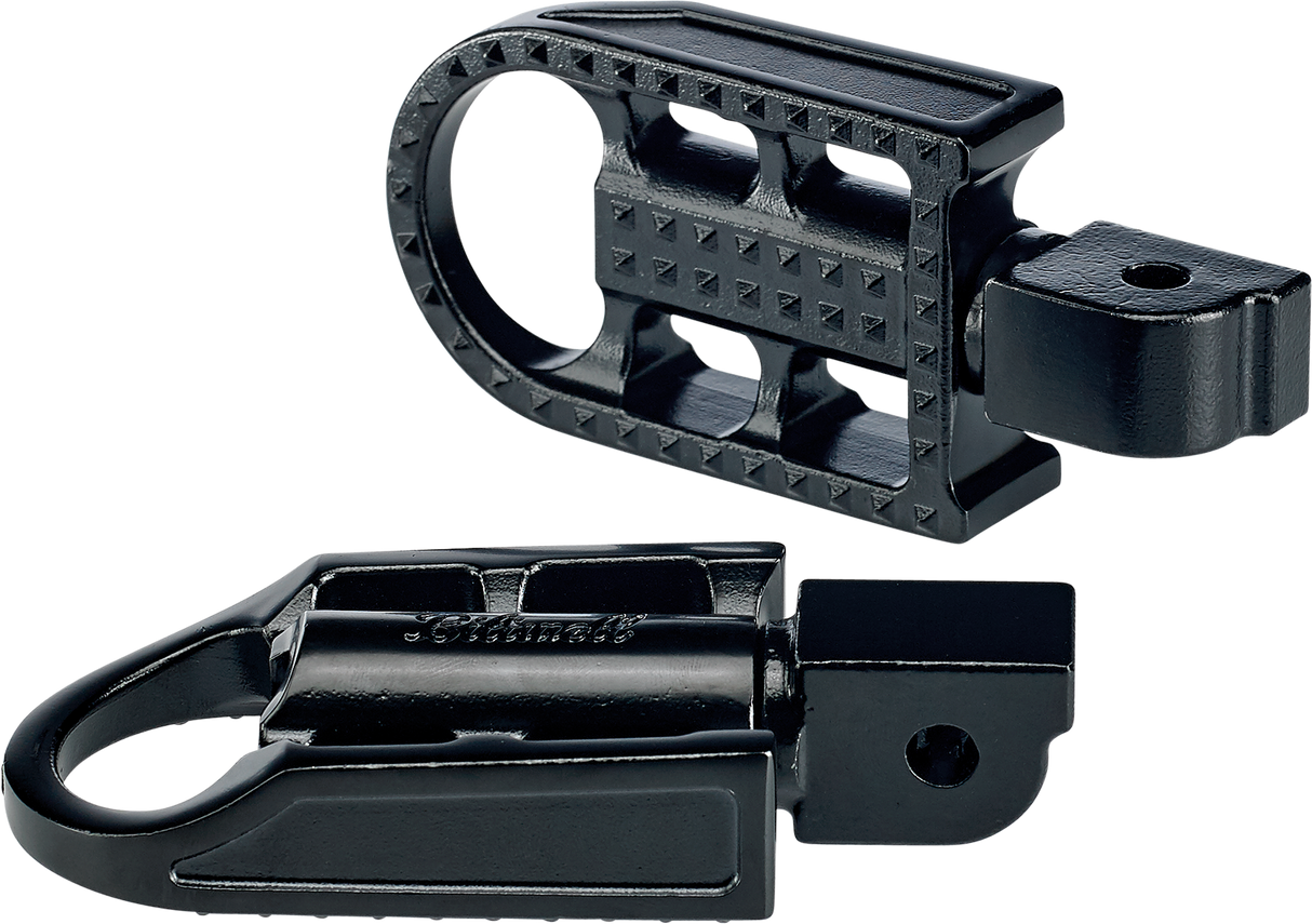 Estriberas BILTWELL Mushman - Estándar - Galvanizadas en negro 7002-201-04 