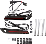 Cubiertas de bisagra CIRO - Rojo/Negro 40171 