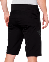 Pantalones cortos 100% Airmatic - Negro - US 30 40021-00001