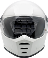 Casco BILTWELL Lane Splitter - Blanco brillante - Mediano 1004-104-103 