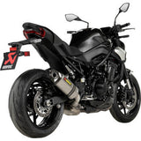 AKRAPOVIC Slip-On Line Muffler - Titanium - ECE - Kawasaki Z900 2025 S-K9SO11-HZT