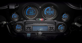 Kit de manómetros KOSO NORTH AMERICA HD-02 de 6 piezas - Negro BA050907