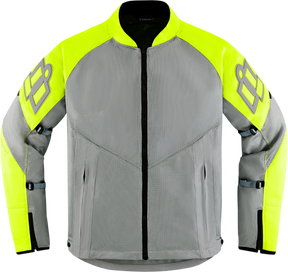 ICON Mesh AF™ Jacket - Gray/Hi-Vis - XL 2820-5947