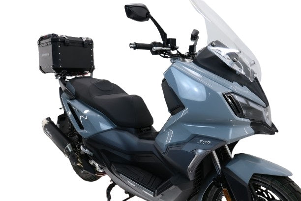 SYM ADX300 2024-2026 GPR Tech 35L Aluminum Top Case, Black with Mounting Plate - photo 2