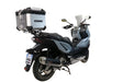 SYM ADX300 2024-2026 GPR Tech 35L Aluminum Top Case, Silver with Mounting Plate - photo 1