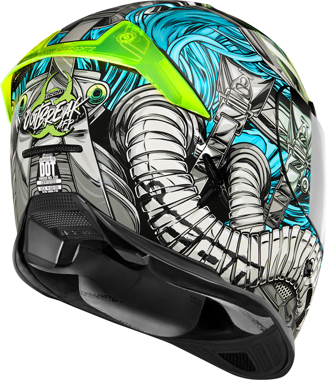 Casco ICON Airframe Pro™ - Outbreak - Azul - Pequeño 0101-14945