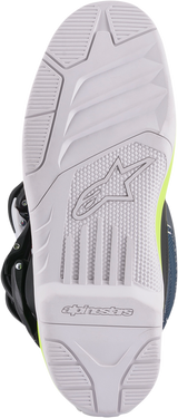 Botas ALPINESTARS Tech 3S - Negro/Azul/Rosa/Blanco/Amarillo - Talla 6 (EE. UU.) 2014018-1176-6