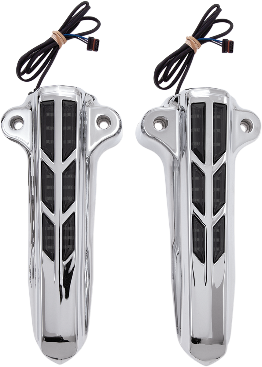 Cubrepiernas CIRO Forkini - Cromado - Con LED 43001 