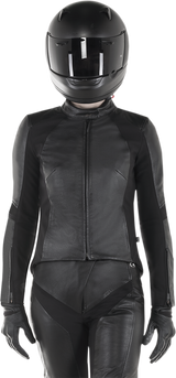 Chaqueta Stella Vika v2 para mujer de ALPINESTARS - Negra - Talla 10 de EE. UU. / 46 de UE 3115519-10-46