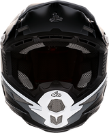 6D ATR-1 Motorcycle Helmet - Stealth - White - Small 10-4615