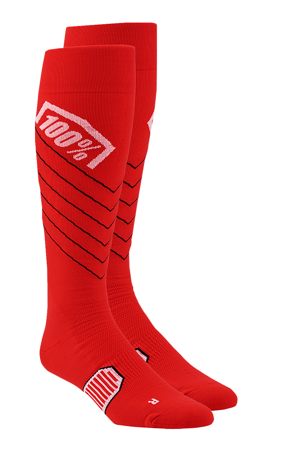 Calcetines de alto rendimiento 100% Hi-Side - Rojos - Talla L/XL 20054-00008