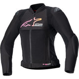 Chaqueta ALPINESTARS Stella SMX Air para mujer - Negro/Amarillo/Rosa - Talla M 3316523-1439-M