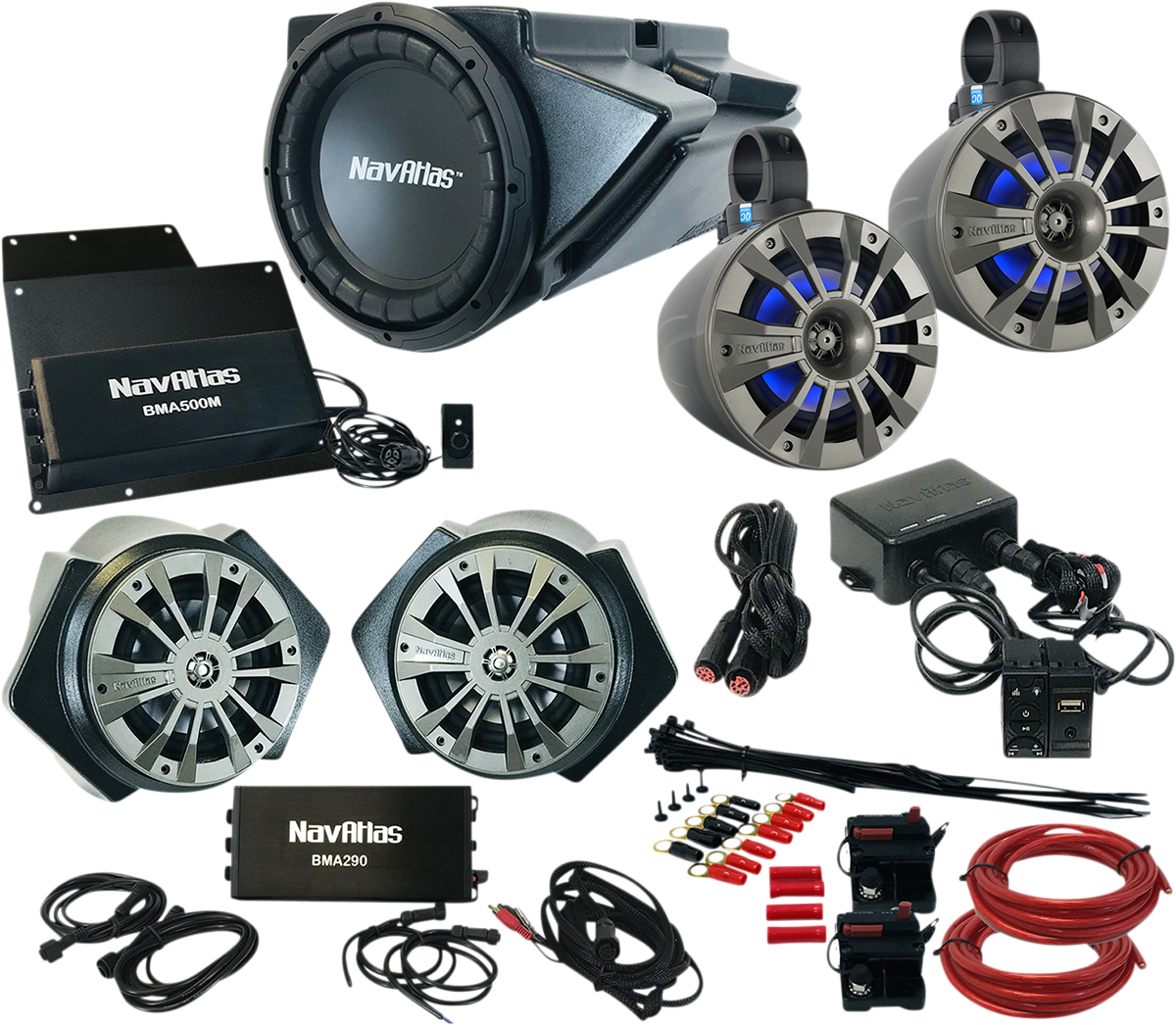 Kit de audio NAVATLAS - Zona 4 - RZR RZR4ZONE4 