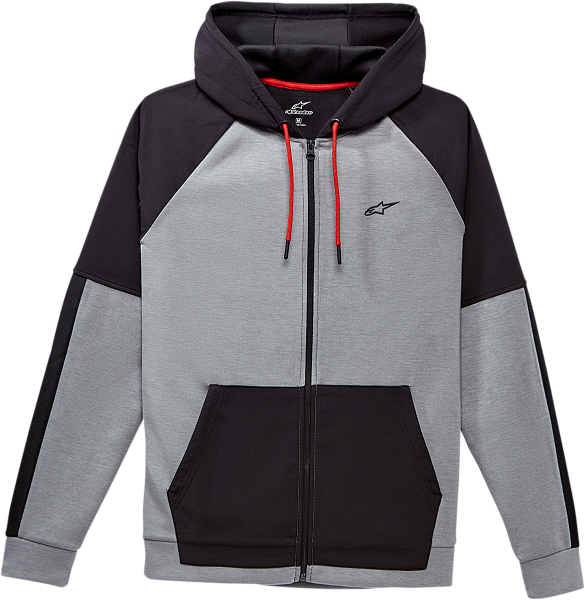 Sudadera con capucha ALPINESTARS Talon - Gris jaspeado - 2XL 12305300010262X