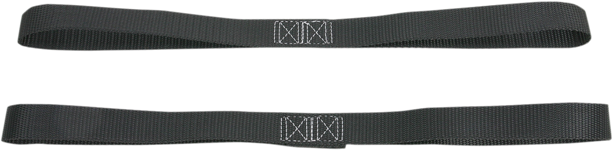 MOOSE RACING Soft-Tye - 1" x 18" - Negro 3920-0307 