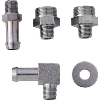Conjunto de filtro de aceite DRAG SPECIALTIES - Cromo 14-0007 0712-0658 