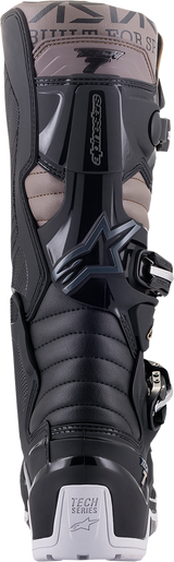 Botas ALPINESTARS Tech 7 Enduro Drystar® - Negro/Gris/Dorado - US 11 2012620-1959-11
