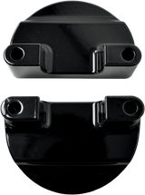 Adaptadores de guardabarros a horquilla DRAG SPECIALTIES - Negro brillante 1410-0065