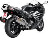 Escape Akrapovic Kawasaki ZX14R 2012-2025, silenciador cónico de titanio y fibra de carbono Slip-On Line S-K14SO6-HZAAT