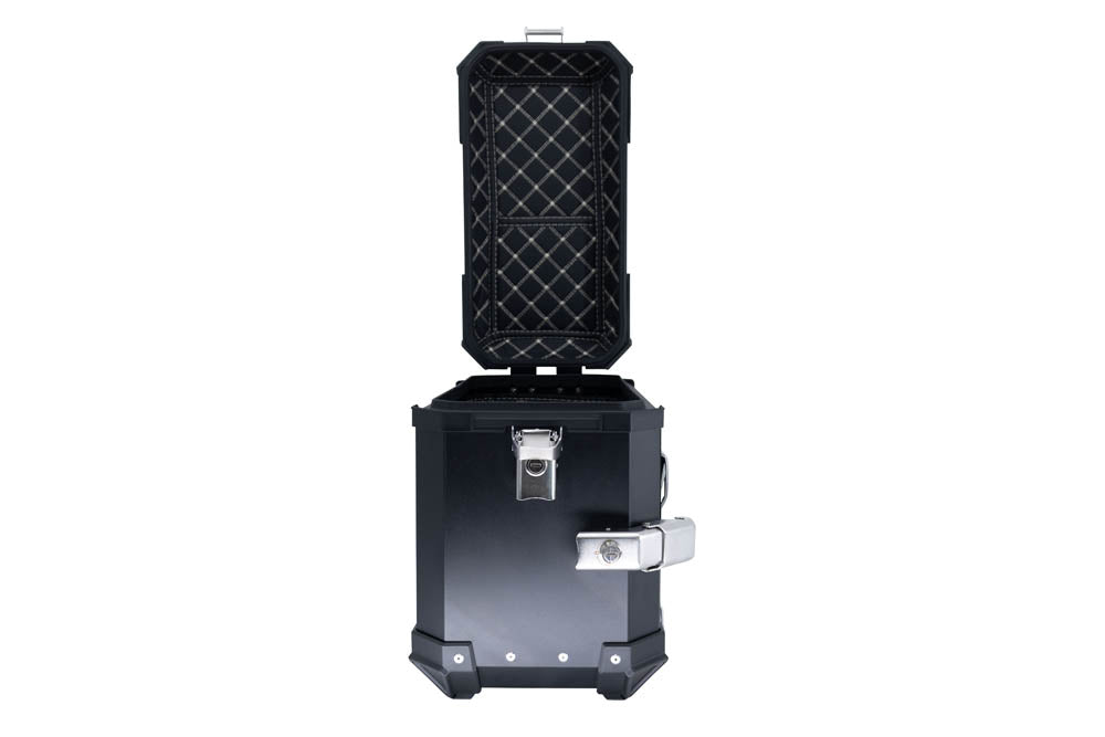 Kawasaki KLE 500 2026-2027 GPR Tech 38+38L Aluminum Side Cases, Black with Pannier Holders - photo 6