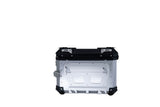 Benelli TRK 502 X 2021-2024 GPR Tech 38+38L Aluminum Side Cases, Silver with Pannier Holders - photo 3