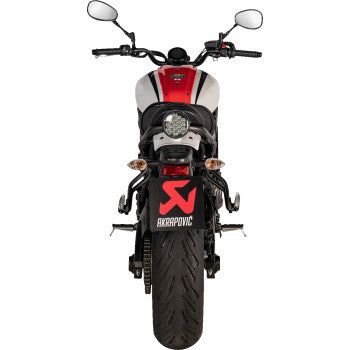 AKRAPOVIC Racing Line Exhaust System - Titanium - Yamaha MT-07/XSR