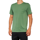 Camiseta deportiva 100% Mission - Verde oliva - XL 20014-00018