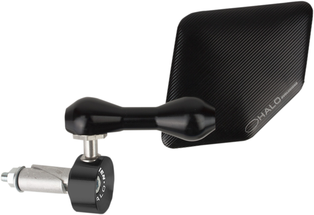 Espejo retrovisor Halo DRIVEN RACING - Negro - Izquierdo DHBML-BK