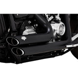 Sistema de escape escalonado VANCE &amp; HINES Shortshots - Negro 47335-22 1800-2729 
