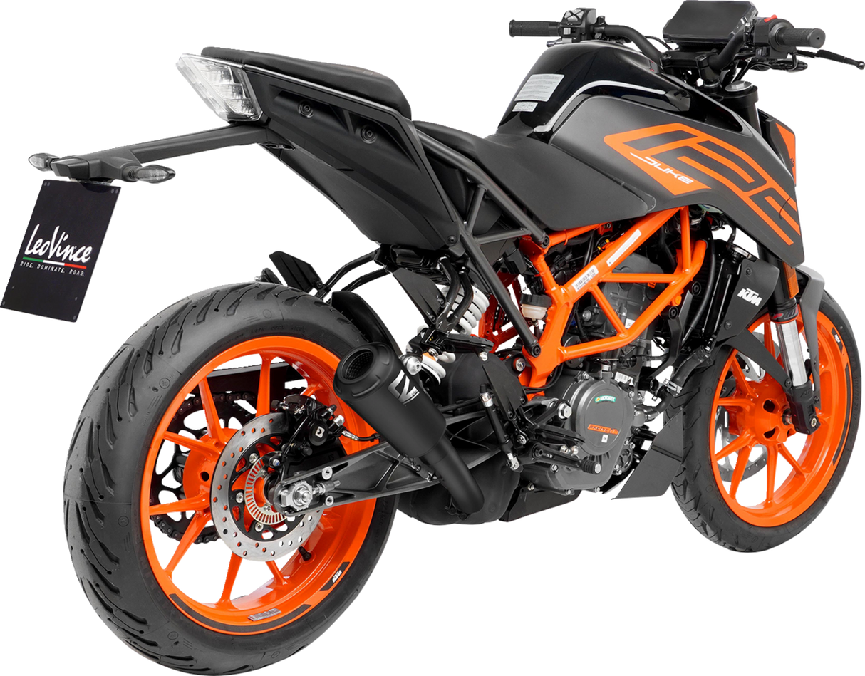 Silenciador deslizante LEOVINCE LV-10 - Negro completo 390 Duke 2021-2023 15249FBU 1811-4290 
