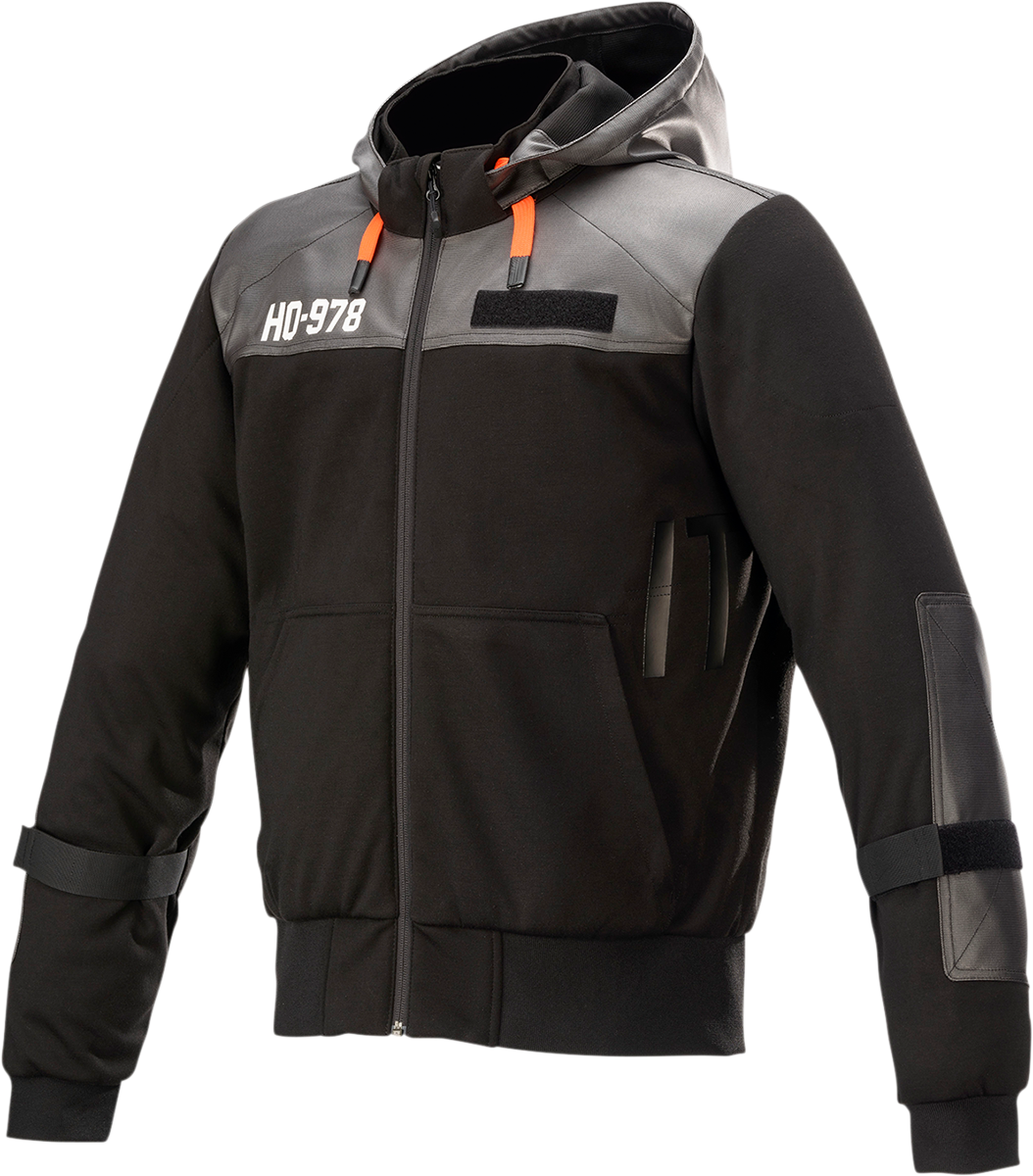 Sudadera con capucha Shotaro de ALPINESTARS - Negra - 4XL 4207421-10-4X