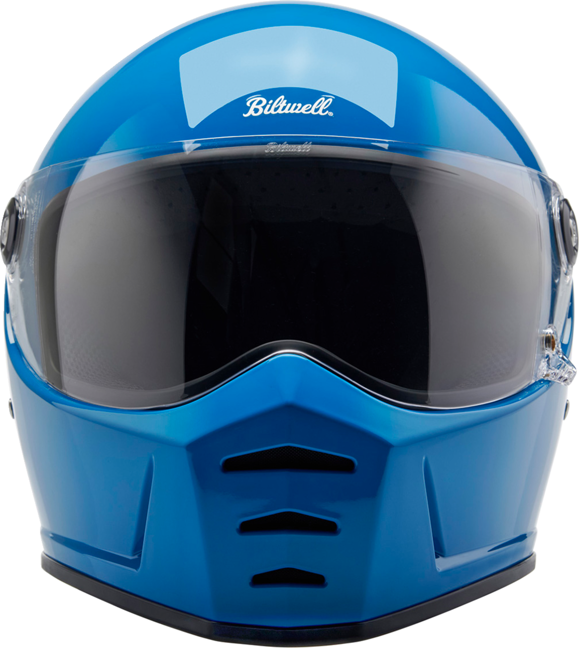 Casco BILTWELL Lane Splitter - Azul Tahoe Brillante - Pequeño 1004-129-502 