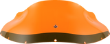 Parabrisas KLOCK WERKS Kolor Flare™ - 9" - Naranja hielo - FXRP KWW-02-0608