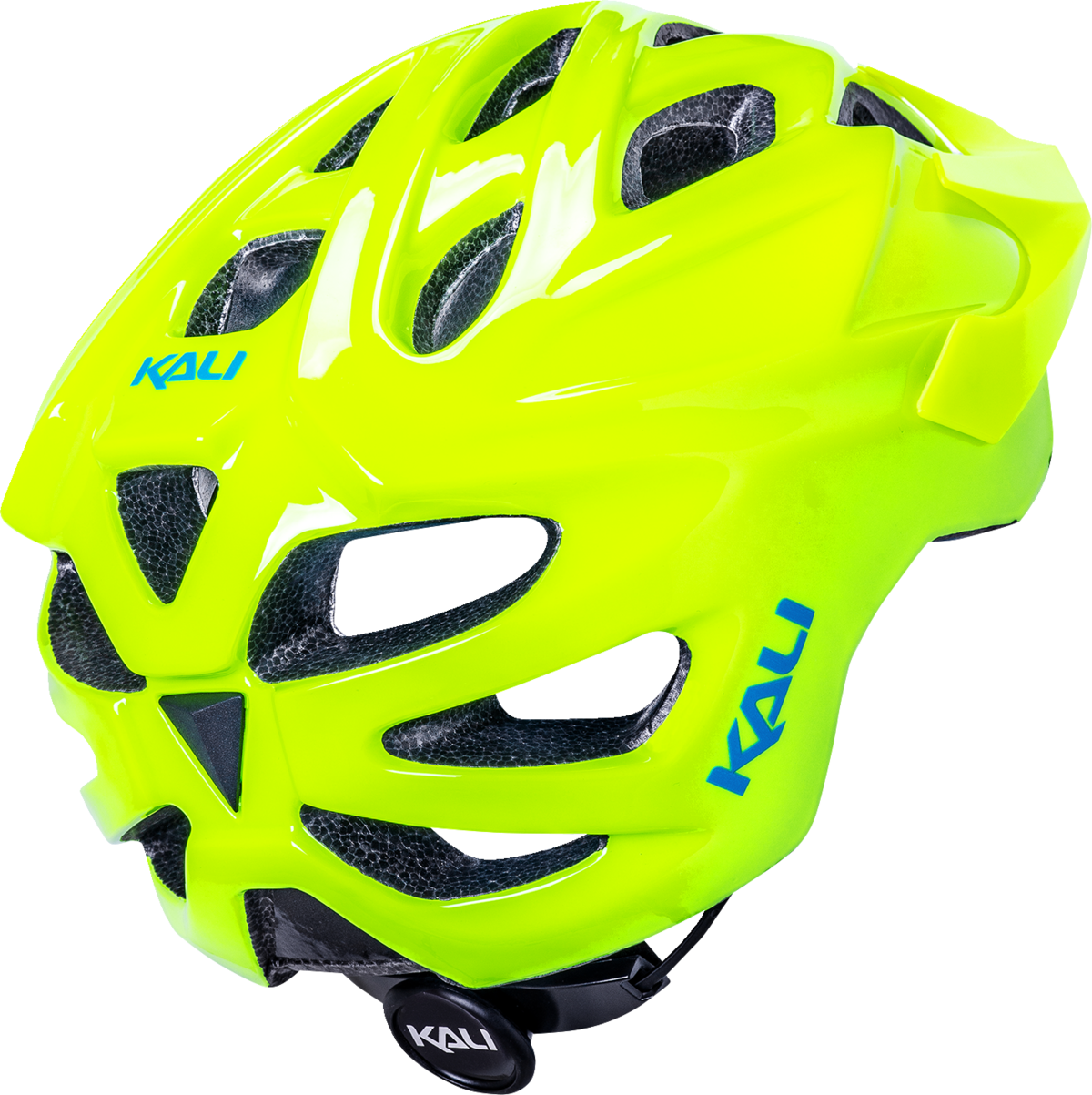Casco de bicicleta KALI Youth Chakra - Amarillo neón brillante 0220922122 