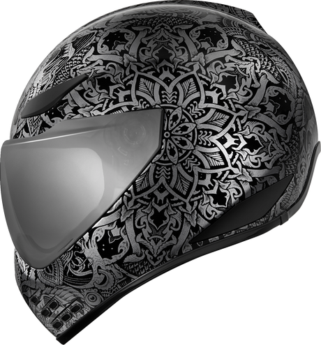 ICON Domain™ Motorcycle Helmet - Gravitas - Black - Medium 0101-14960